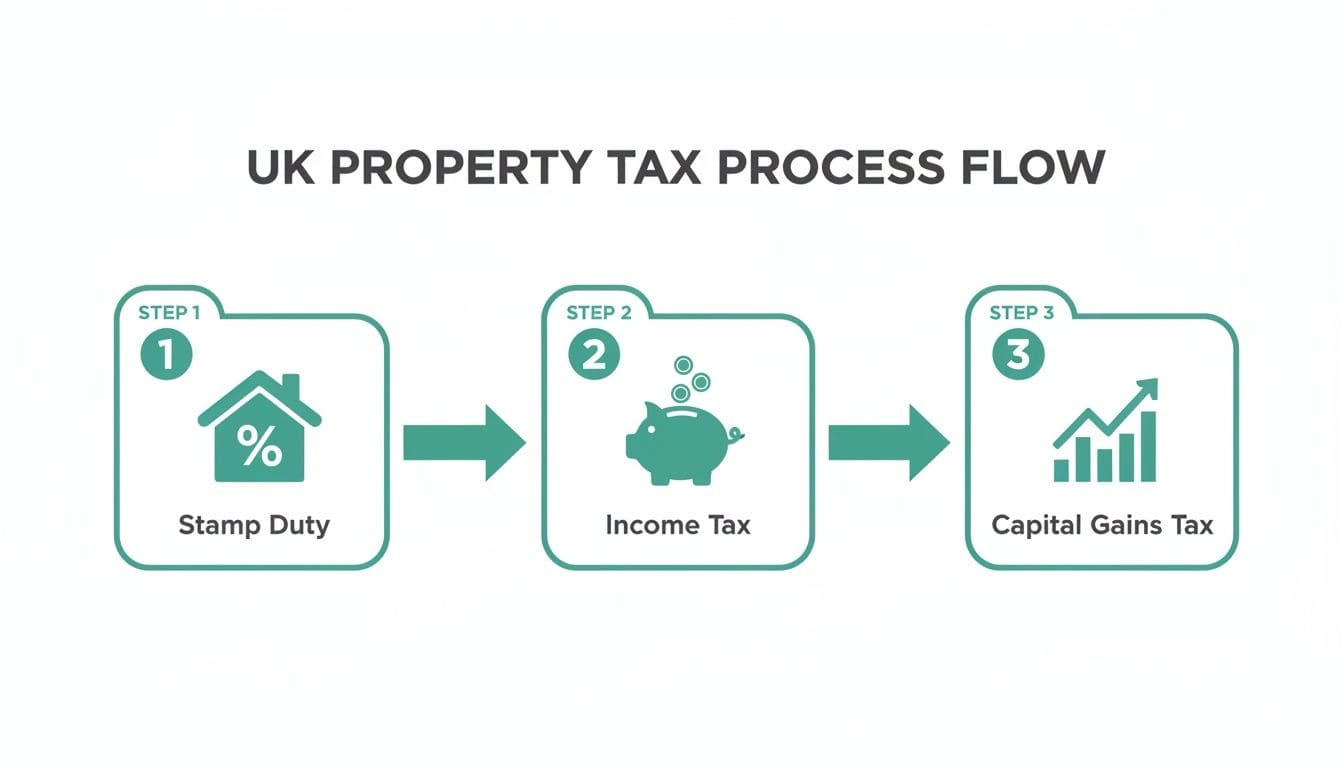 Beginner investor reviewing property investment questions with advisor using laptop and financial documents on desk