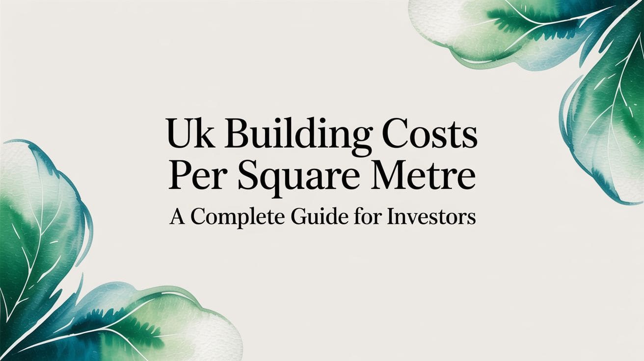 Construction worker in hi-vis jacket reviewing house floor plans and blueprints at active building site